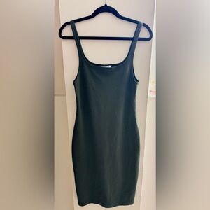 Zara Olive Midi Dress